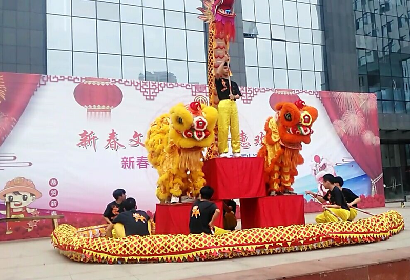 “非遗过大年 文化进万家”南宁年俗文化宣传推介之十三：邕州狮舞
